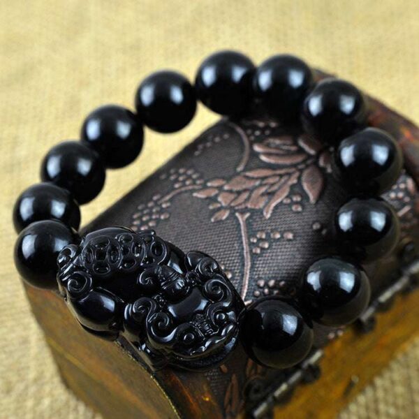 1307983129_1586969889_55cd6145-0d34-4636-92af-f4669e0fdb2c Black Obsidian Pixiu Wealth Bracelet for Men (Unisex) โ Feng Shui Money Luck & Protection Natural Stone Jewelry