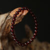 Genuine 5A Natural Red Garnet Bracelet – Premium January Birthstone Jewelry