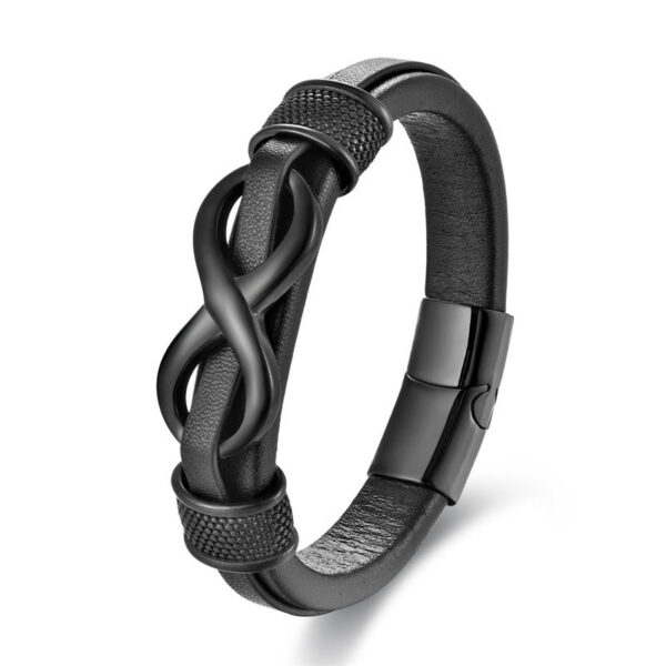 1733456762_cea5b1d5-7ef8-450b-a0f6-b135777eda9d Infinite Knot Leather Bracelet