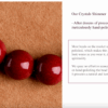 Cinnabar Wealth Bracelet for Protection & Good Luck – Red Feng Shui Prosperity Beads (Unisex)