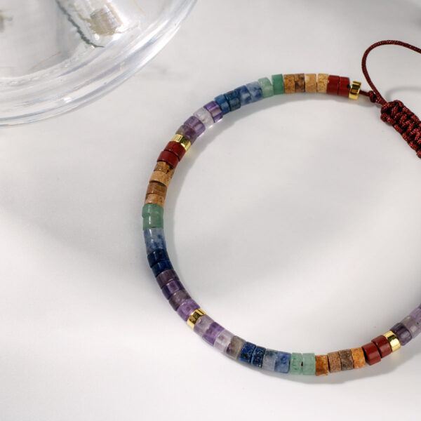 7-chakra-braceletcloseruplook 7 Chakra Bracelet for Balance, Healing & Positive Energy