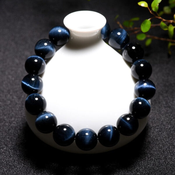 9061304215_1676312228_e375e358-7d67-4678-ab2e-1accc7a57398 Natural Blue Tiger Eye Bracelet – Collection Grade Gemstone for Strength, Focus & Protection (Unisex Beaded Jewelry)