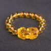 Feng Shui Pixiu Citrine Wealth Bracelet – Money Luck, Prosperity & Abundance Talisman Jewelry (Unisex)