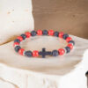 Unisex Astra Cross Bracelet