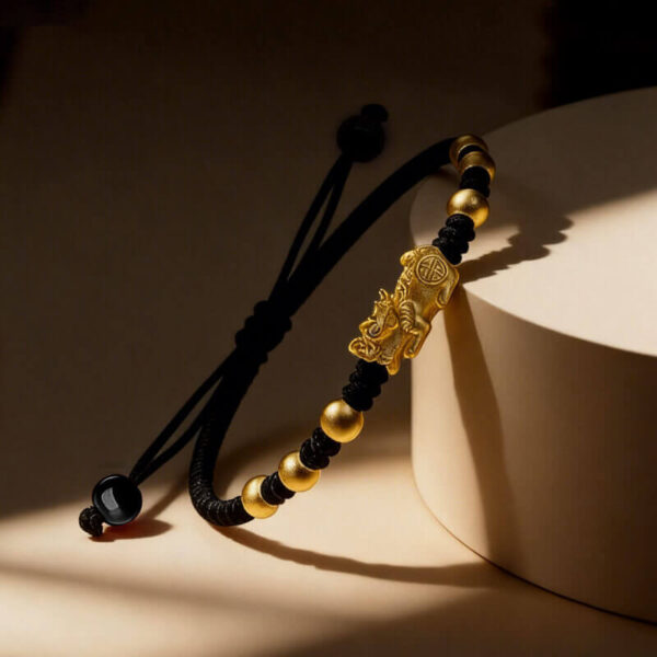 FengShuiPiXiuWealthStringBracelet02 Feng Shui Pixiu Wealth String Bracelet