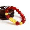 Feng Shui Pixiu Red Agate Bracelet