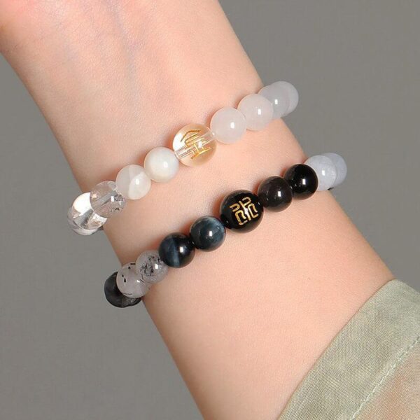 Five Elements Feng Shui Balance Prosperity Crystal Bracelet