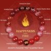 Five Elements Feng Shui Balance Prosperity Crystal Bracelet