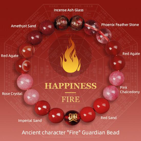 Five Elements Feng Shui Balance Prosperity Crystal Bracelet