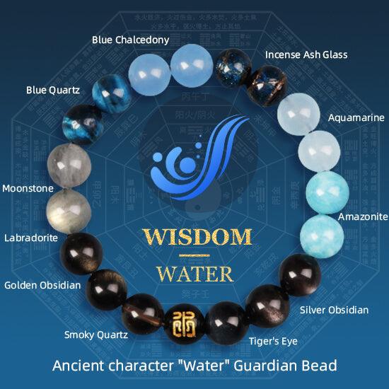 Five Elements Feng Shui Balance Prosperity Crystal Bracelet