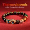 Feng_Shui_Five_Wealth_Gods_Pi_Xiu_Bracelet Feng Shui Color-Changing Pixiu Black Onyx Bracelet