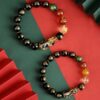 Feng_Shui_Five_Wealth_Gods_Pi_Xiu_Bracelet_04 Feng Shui Color-Changing Pixiu Black Onyx Bracelet