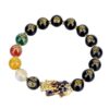 Feng_Shui_Five_Wealth_Gods_Pi_Xiu_Bracelet_05 Feng Shui Color-Changing Pixiu Black Onyx Bracelet