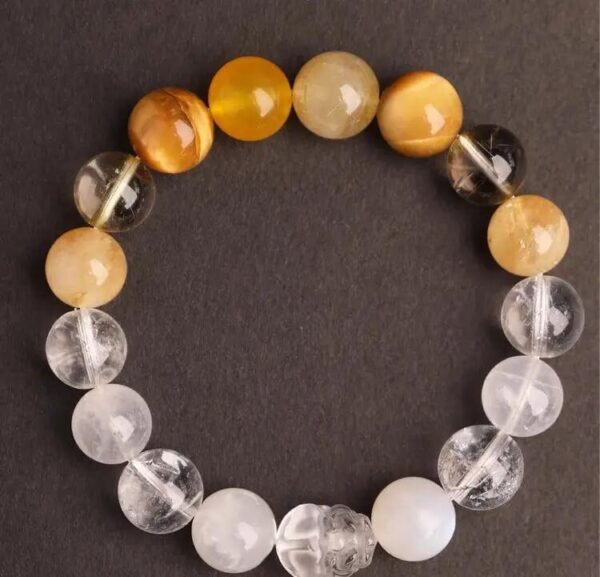 Feng Shui Metal & Earth Pixiu Bracelet