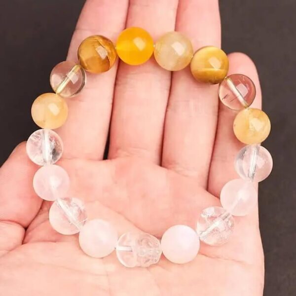 Feng Shui Metal & Earth Pixiu Bracelet
