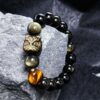 Lion Dance Obsidian Feng Shui Bracelet