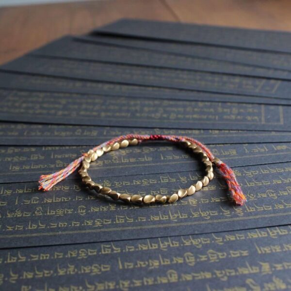Handmade_Tibetan_Lucky_Rope_Bracelet_With_Copper_Beads_03 Handmade Tibetan Lucky Rope Bracelet With Copper Beads