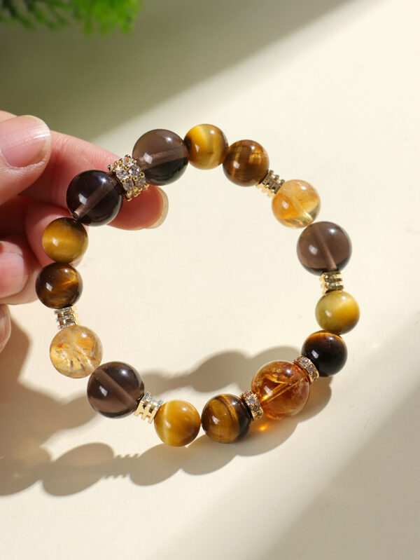 O1CN012onjye2DhB1bZilu1_!!3887268640-0-cib Citrine & Tiger Eye Wealth Bracelet for Women - Abundance,Confidence & Protection