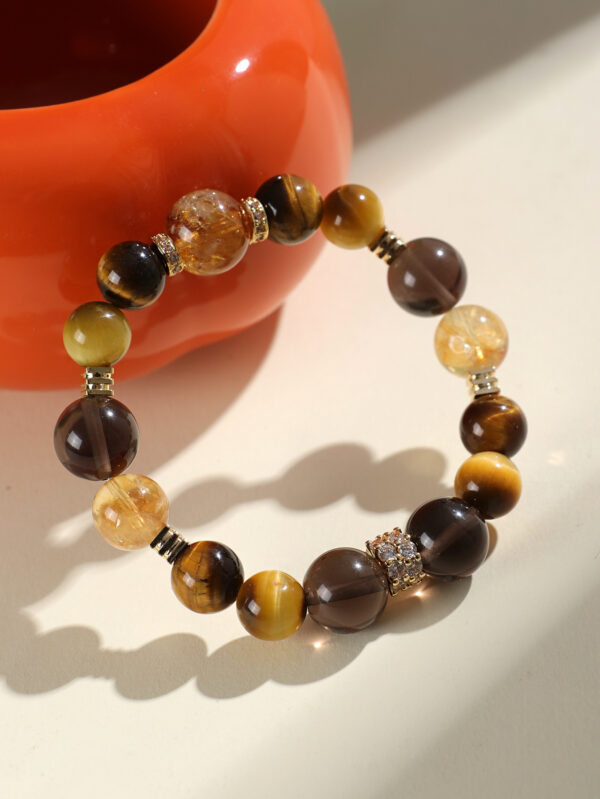 O1CN015IGNSX2DhB1Z0UpIQ_!!3887268640-0-cib Citrine & Tiger Eye Wealth Bracelet for Women - Abundance,Confidence & Protection