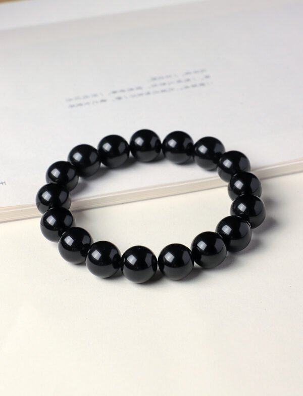 Natural Black Obsidian Beaded - Protection,Grounding & Focus