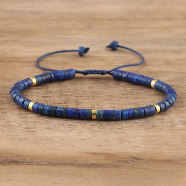 O1CN01JQpG2Y1etXCrBniqU__2214660953929-0-cib_cleanup Natural Lapis Lazuli Beaded Bracelet for Men