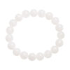 Certified 5A White Hetian Jade Bead Bracelet – Real Natural Jade for Peace, Protection & Good Fortune | Premium Feng Shui Jewelry