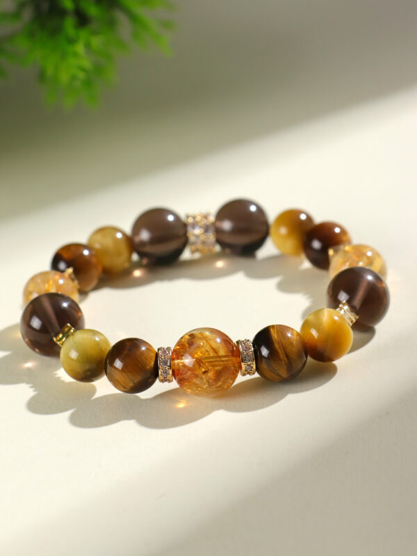 O1CN01Unifap2DhB1Wp4zKF_!!3887268640-0-cib Citrine & Tiger Eye Wealth Bracelet for Women - Abundance,Confidence & Protection