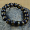 O1CN01dfT1hP1ag18nhCjdJ_!!2222748683358-0-cib Tibetan Buddhist Six-Word Mantra Black Sandalwood Bracelet