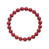 Cinnabar Wealth Bracelet for Protection & Good Luck – Red Feng Shui Prosperity Beads (Unisex)