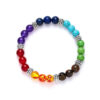 7 Chakra Natural Gemstone Beaded Bracelet