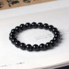 Natural Black Obsidian Beaded - Protection,Grounding & Focus