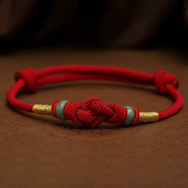 Red_String_Lucky_Jade_Bead_Bracelet2 Red String Hetian Jade Bead Bracelet