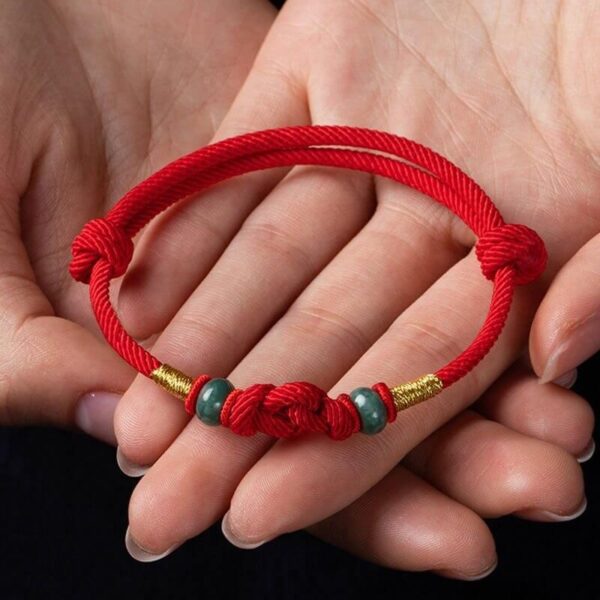Red_String_Lucky_Jade_Bead_Bracelet3 Red String Hetian Jade Bead Bracelet