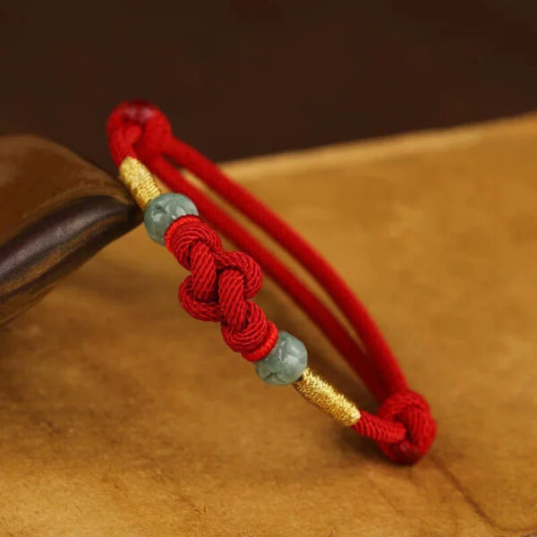 Red_String_Lucky_Jade_Bead_Bracelet5 Red String Hetian Jade Bead Bracelet