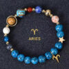 Solar_System_Planetary_Zodiac_Bracelet_Aries-1 Planetary Zodiac Natural Blue Agate Bracelet