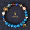 Solar_System_Planetary_Zodiac_Bracelet_Virgo-1 Planetary Zodiac Natural Blue Agate Bracelet