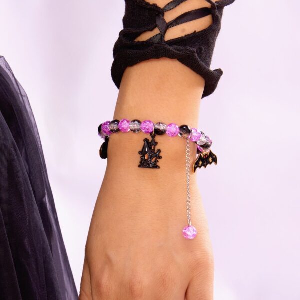 Cerapoet Spooky Parade Halloween Charm Bracelet