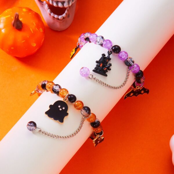 Cerapoet Spooky Parade Halloween Charm Bracelet