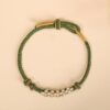 St._Patrick_s_Day_Green_Lucky_Clover_Handwoven_Bracelet_04 Green Lucky Clover Handwoven Bracelet