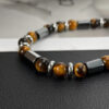 Men's Tiger Eye & Hematite Bracelet