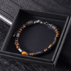 Men's Tiger Eye & Hematite Bracelet