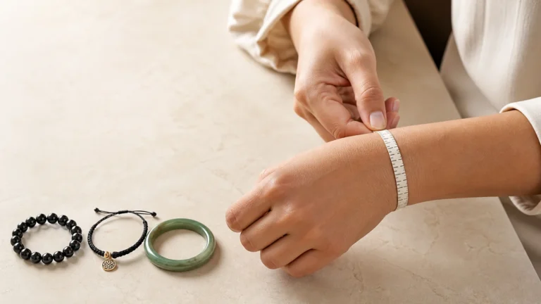 how to measure wrist size for a bracelet
