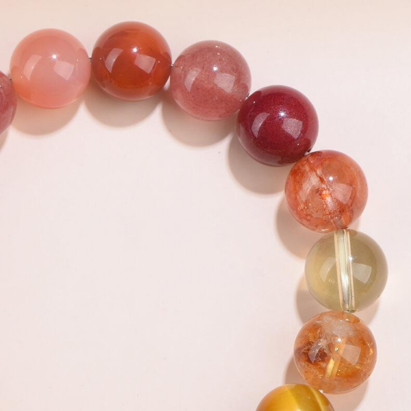 Feng Shui Fire & Earth Pixiu Bracelet For Wealth Happiness Love