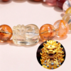 Feng Shui Fire & Earth Pixiu Bracelet For Wealth Happiness Love