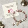 Strawberry Quartz Lucky Charm Bracelet