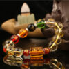 maybeno 5 Wealth God Amulet Citrine Bracelet – Abundance, Prosperity & Success Energy