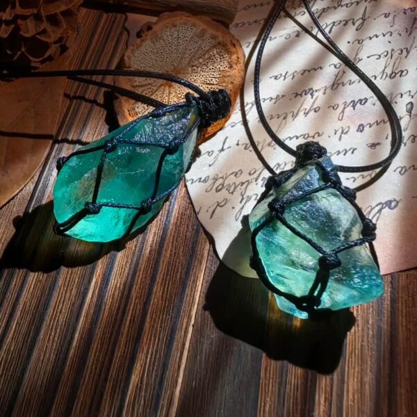 product-image-21a69afea773 Fairy's Kiss Green Fluorite Healing Crystal Pendant Necklace