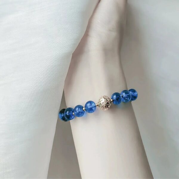 Maris Cordis Blue Crystal Bracelet