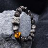 Lion Dance Obsidian Feng Shui Bracelet