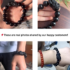 sku153_customer_wear Black Obsidian Pixiu Wealth Bracelet for Men (Unisex) โ Feng Shui Money Luck & Protection Natural Stone Jewelry
